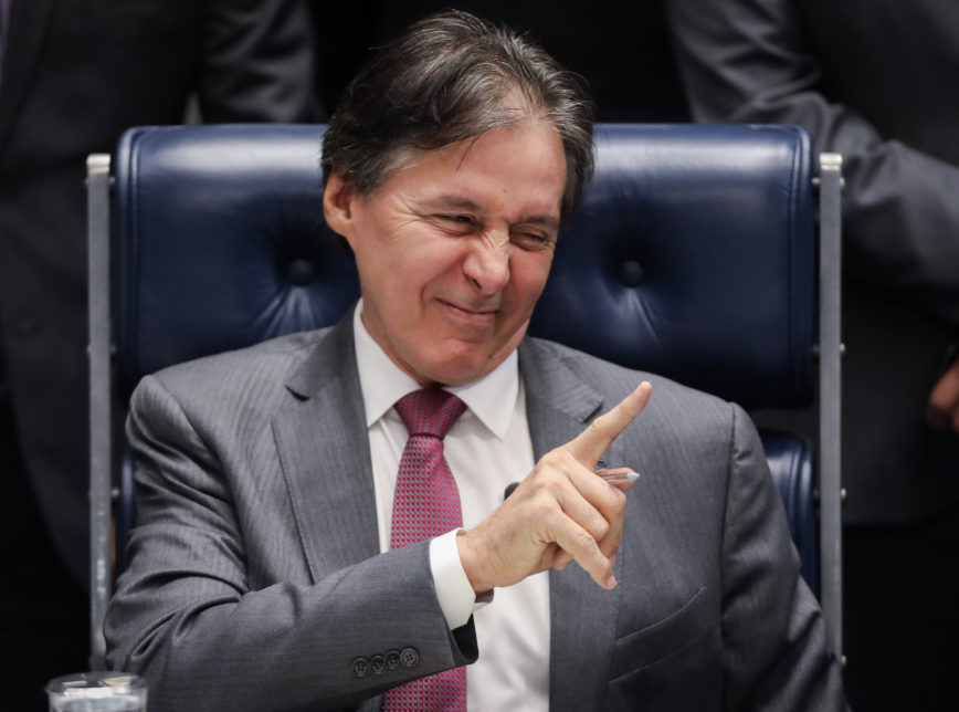 O presidente do Senado, Eunício Oliveira (MDB-CE), tem poder para baixar 1 roteiro a ser seguido na 6ª