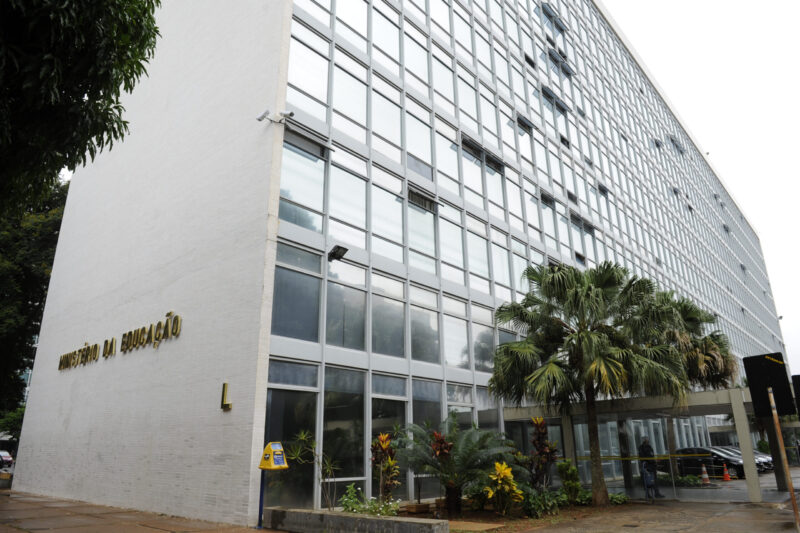 Fachada do Ministério da Educação (MEC)