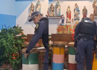 PM afasta policiais que entraram em terreiro de matriz africana em Manaus