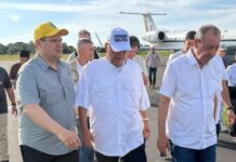 Avião da FAB leva Alcolumbre e ministro ao Festival de Parintins; Omar e Braga aparecem, mas presença em voo não está confirmada