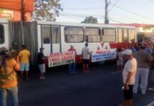 Protesto dos “Amarelinhos” expõe atraso de três meses no subsídio estudantil