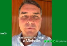 Sem rumo, sem direção: Flávio Bolsonaro se ajoelha a Michelle?